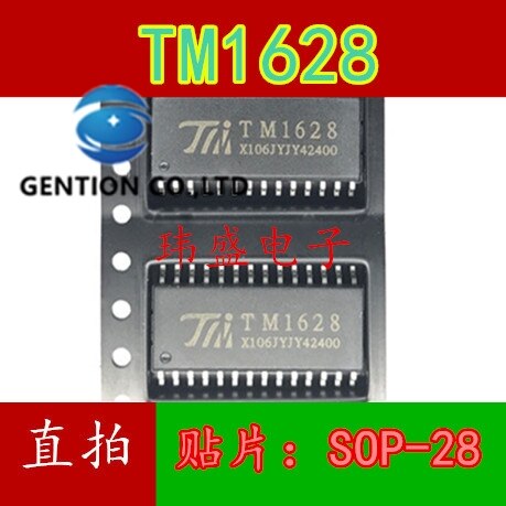 TM1628 SOP to 28 days ũ DVD LED ̹ IC δ Ŀ, 100% ű  , 10PCS